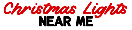 Christmas Lights Near Me Logo